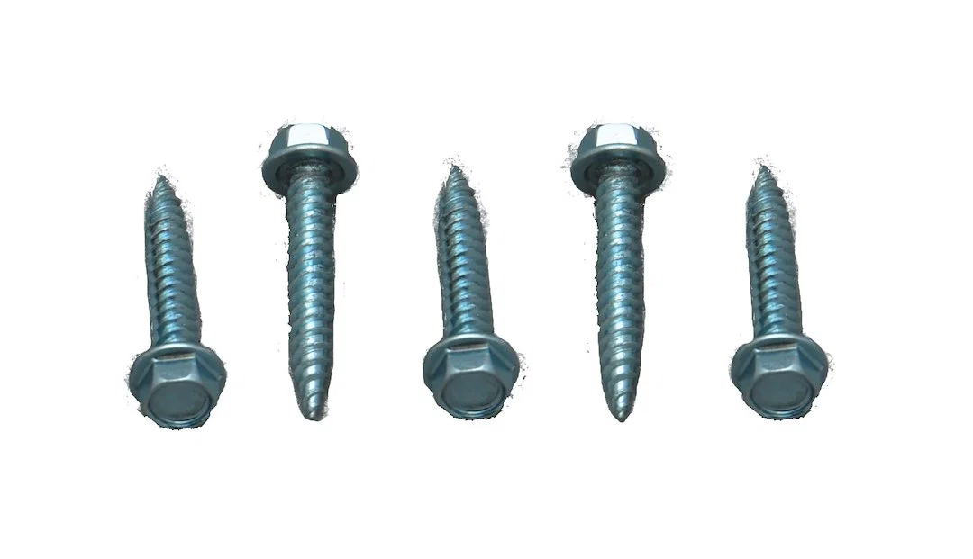 012-TR500 8 X 1 – AP PRODUCTS Screw, Self Tapping Sheet Metal Screw #8 x 1 Inch Length Unslotted Hex Washer Head Pack...